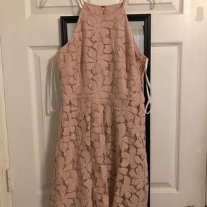 BCB GENERATION Pink floral summer dress.